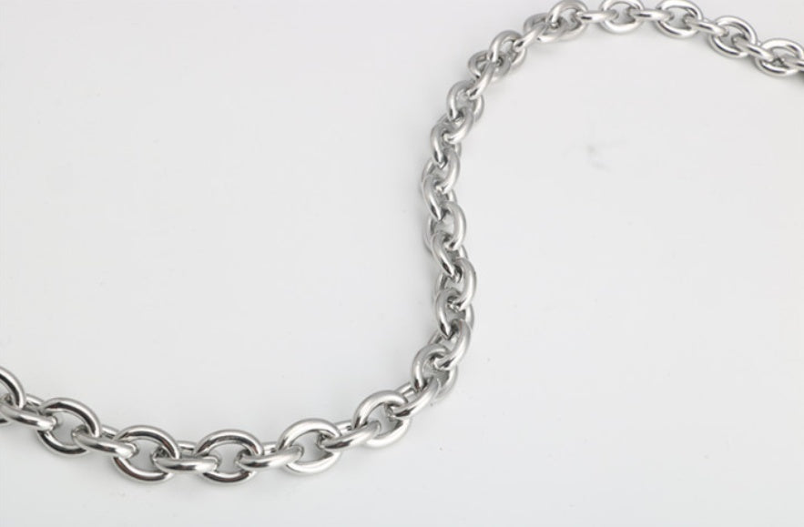 Men Stainless Steel Rope Snake Box Cuban Link Chain