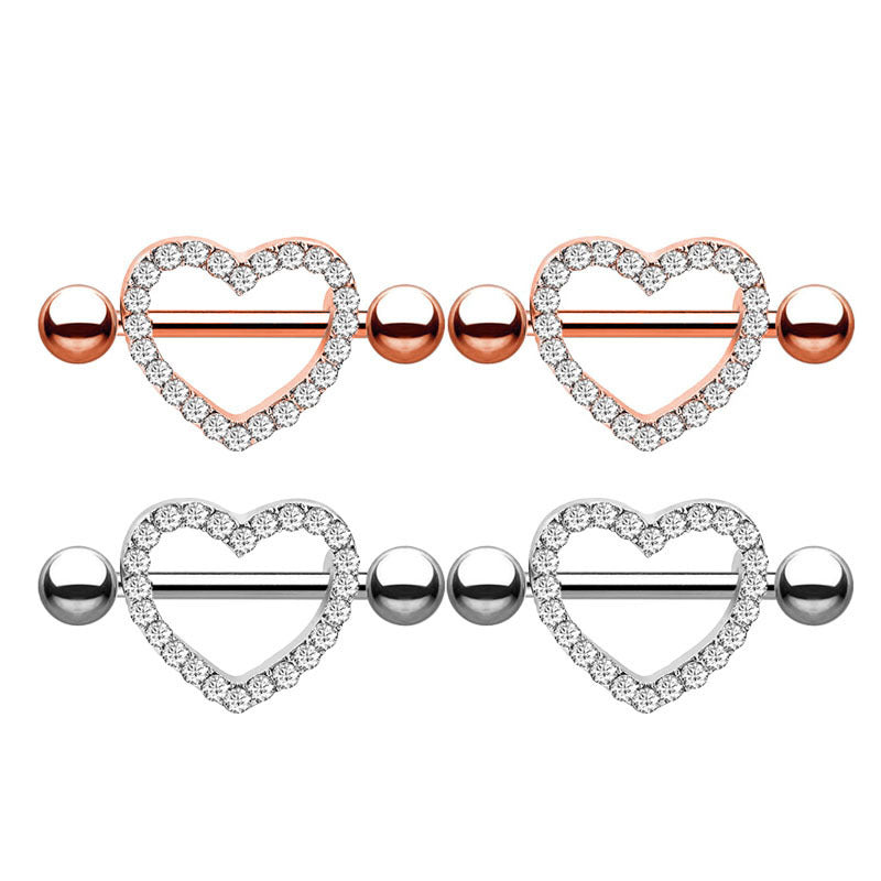 Fashion Barbell Nipple Ring