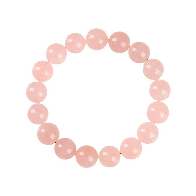 Natural 7A Grade Moisturizing Body Grapefruit Color Horse  Round Beads Bracelet
