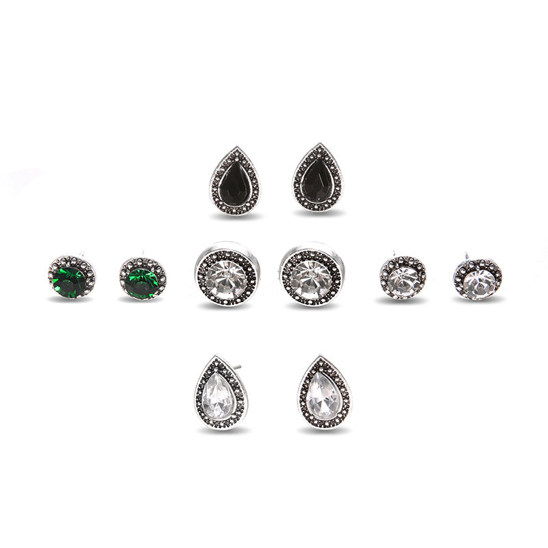 Schmuck funkelnde Kristall-Boho-Ohrringe