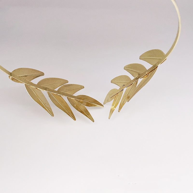 Braut Stirnband Wald Metall