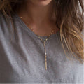 Halskette Collier Damenkette Mode schlicht