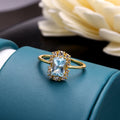 Eingelegte Zirkon Schmuck Damen Mode Party Schmuck Freundin Überraschungsgeschenk