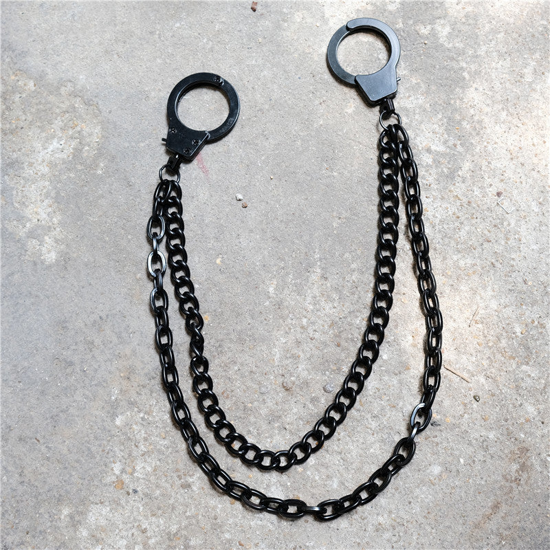 Cadena gruesa para pantalones con esposas
