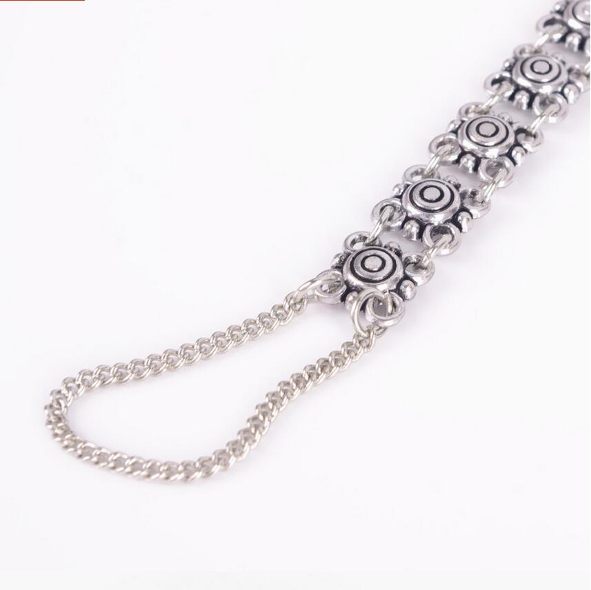 Sandalias Descalzas Bohemia de Moda para la Playa Boda Nupcial Tobilleras Retro Joyería de Pie Cheville Cadena Corporal de Playa