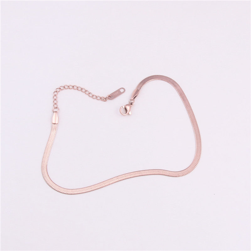 Tobillera sencilla de personalidad para mujer