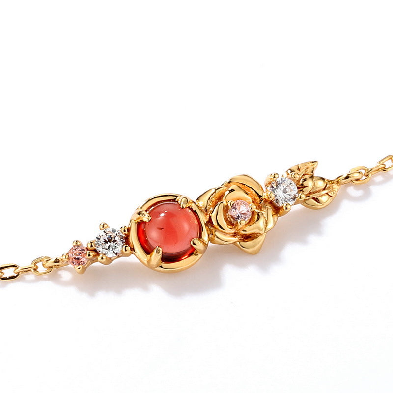Light Luxury Rose Bracelet For Women