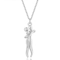 S925 Sterling Silver Villain Hug Necklace