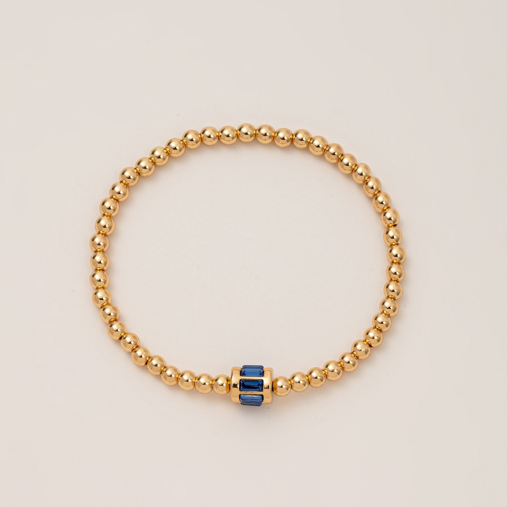 Women's Fashion Twelve Birthstone Beaded Bracelet