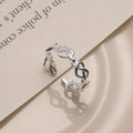Anillos de Plata de Ley para Mujer con Diseño de Amor