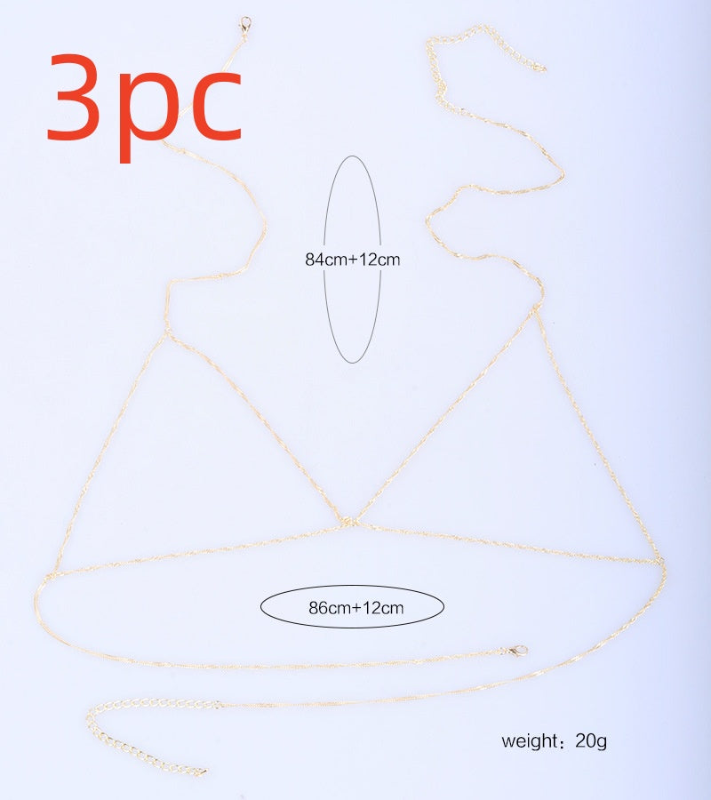 Fashion Simple Schmuck Retro Bikini Kette