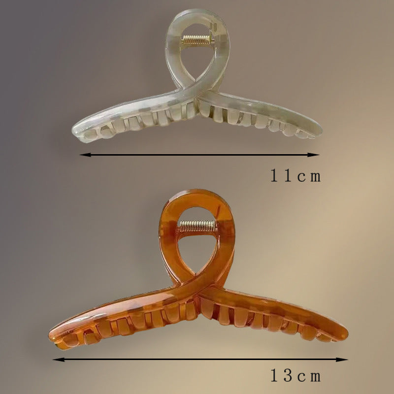 Haarspange Hai-Clip Hochwertige Temperament-Haargreifer Haarklammern Damen Kopfschmuck Haar-Accessoires Hochsteckfrisur Gadget
