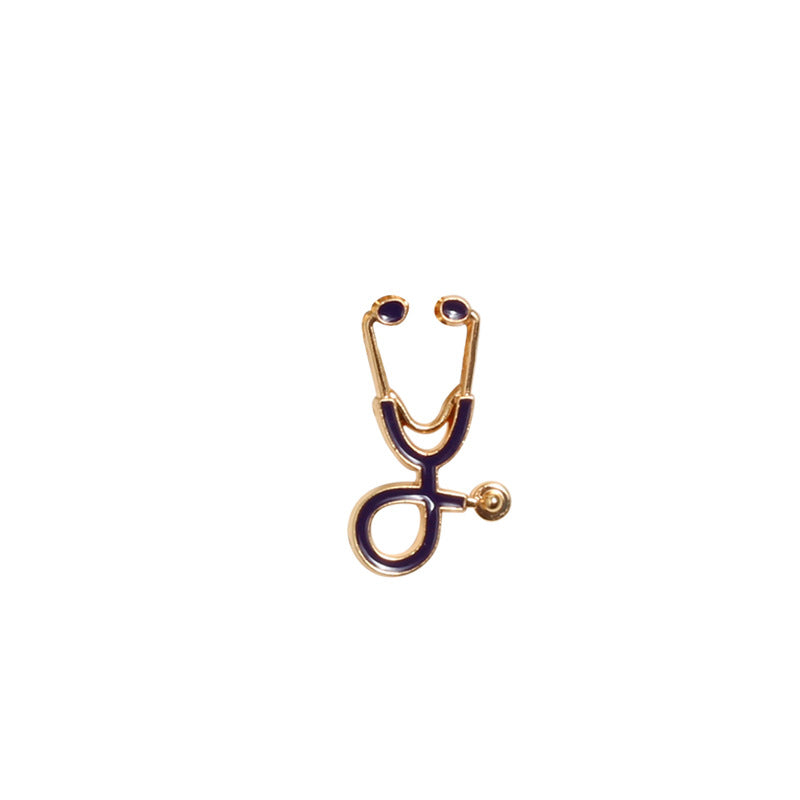 Doctor Who Brosche Cartoon Farbe Stethoskop Anstecknadel