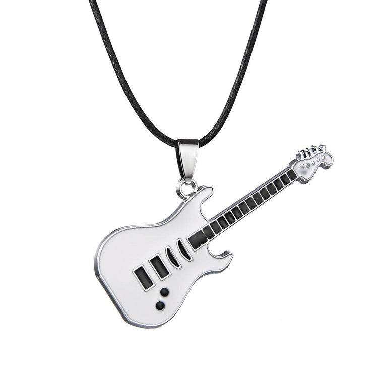 Edelstahl Gitarrenanhänger Persönlichkeits-Paargeschenk Schmuck
