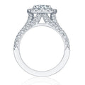 Mode Voll Diamant Zirkon Kupfer Schmuck Eheringe