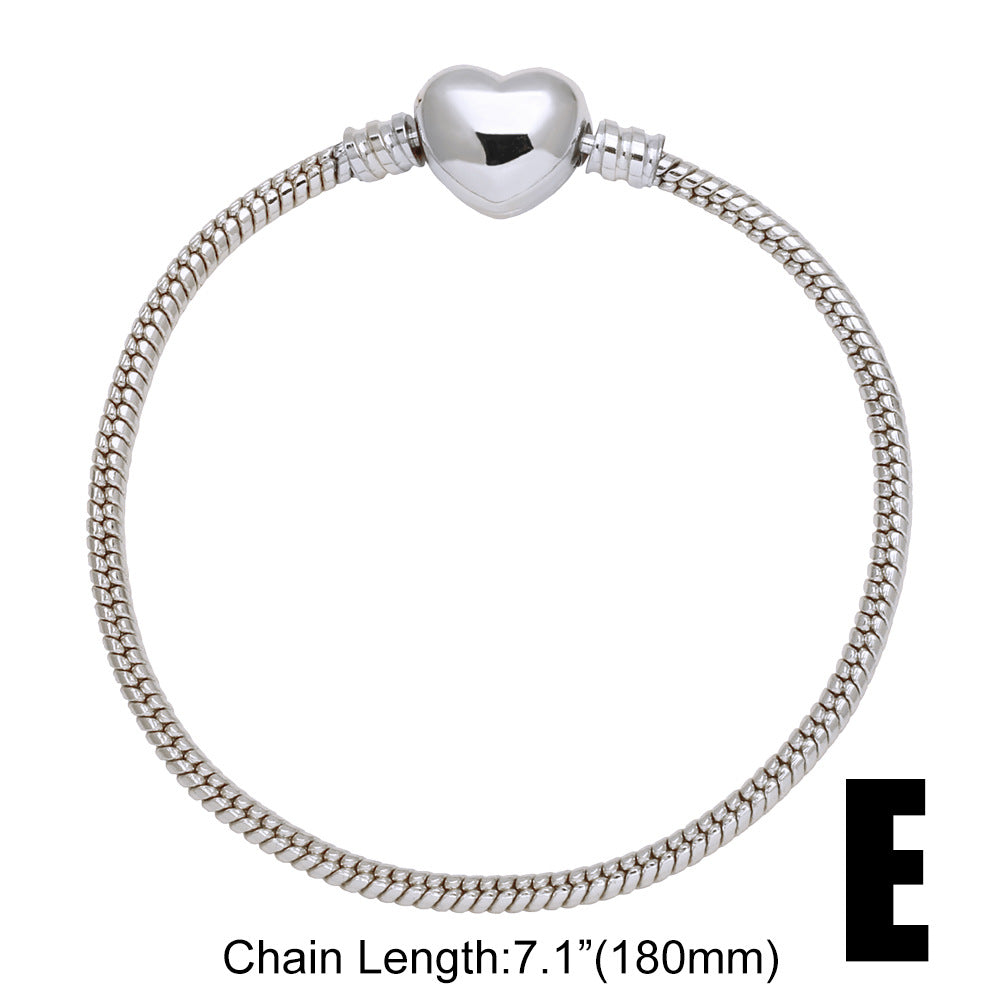 26 Letters Pendant Bracelet Women Gold Plated