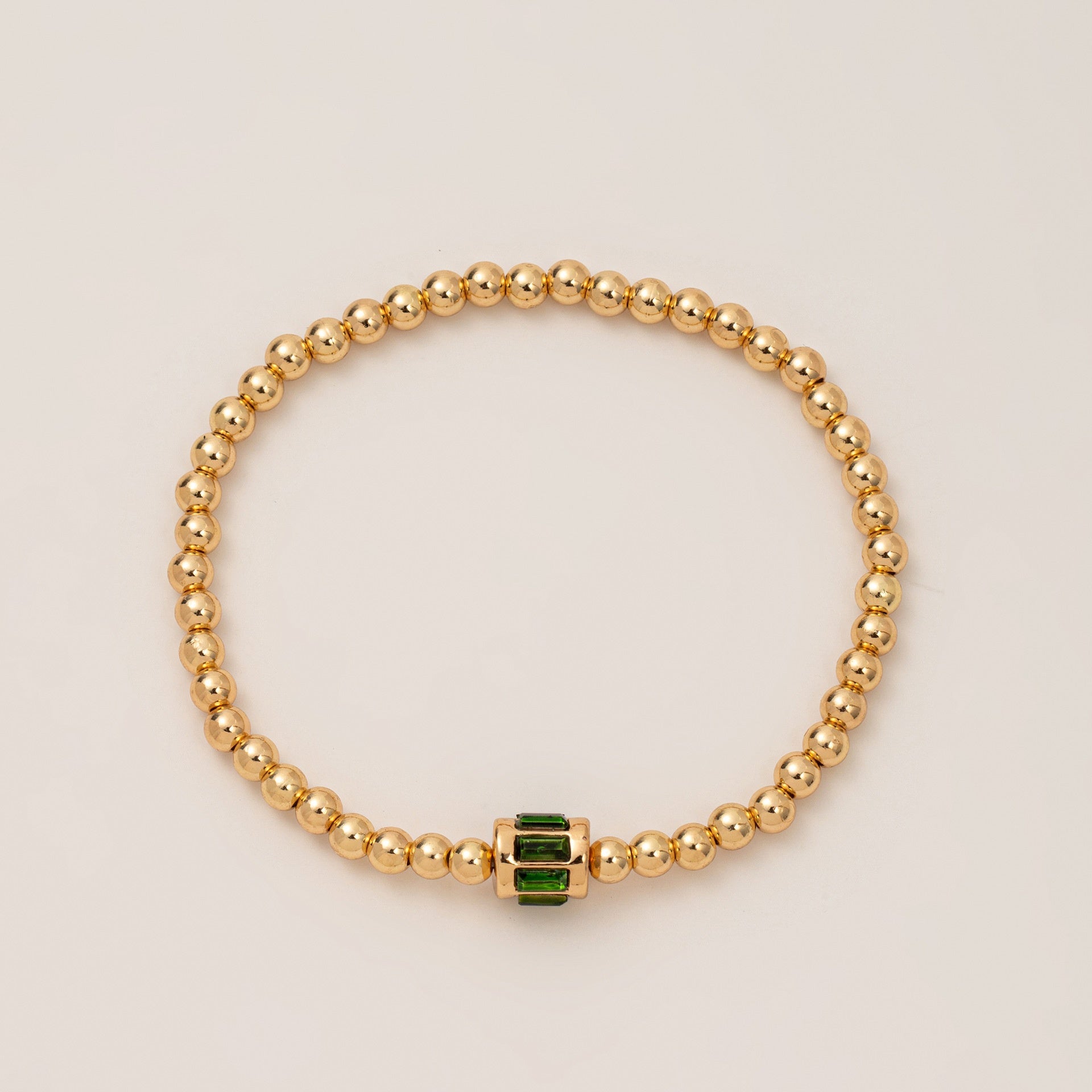 Women's Fashion Twelve Birthstone Beaded Bracelet