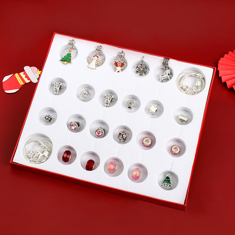 Set de Cajas Sorpresa Calendario de Adviento, Adornos Creativos para Hacer Tú Mismo, Regalos de Navidad