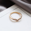 Schmuck Großhandel V-förmiges einzigartiges Diamant-Design