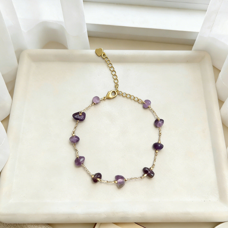 Natural Crushed Stone Turquoise Bracelet