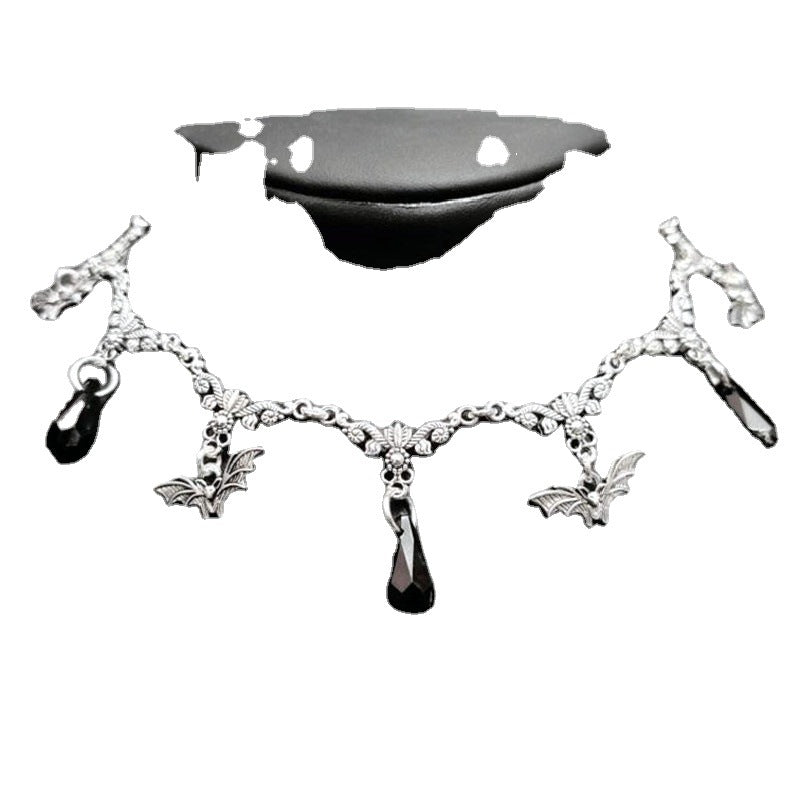 Gothic Fledermaus-Halskette Punk-Schmuck