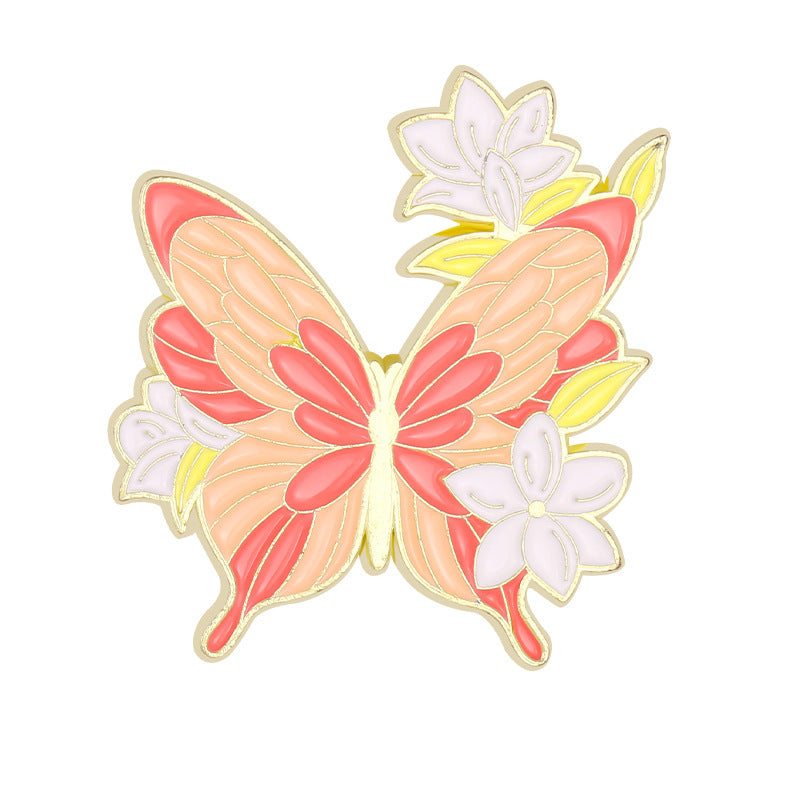 Broche de Mariposa Colorida Glaze Lily
