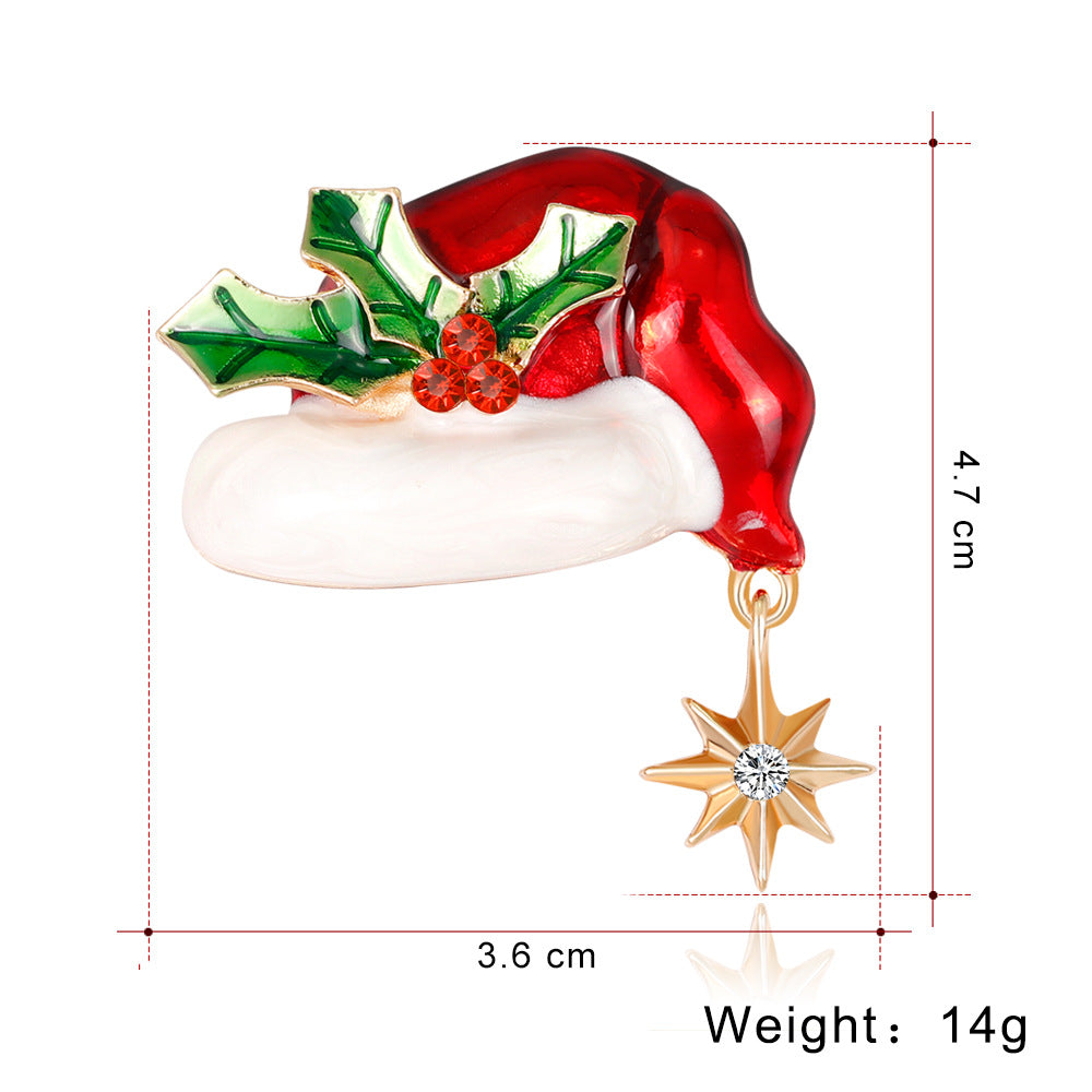 All-Match Weihnachtsschmuck Brosche
