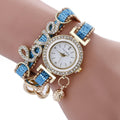 Reloj de pulsera con lentejuelas