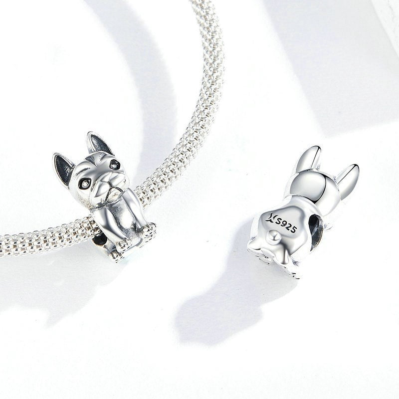 Hundeanhänger aus Sterlingsilber