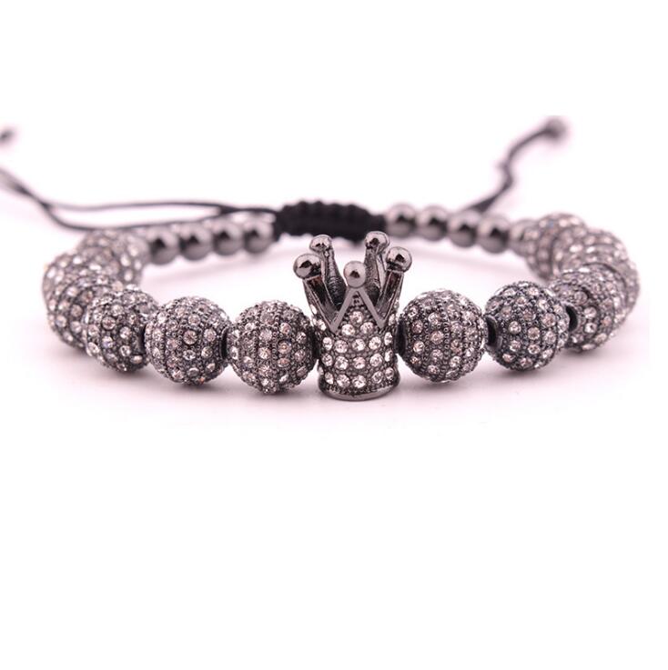 Mode Krone Zirkon Armbänder