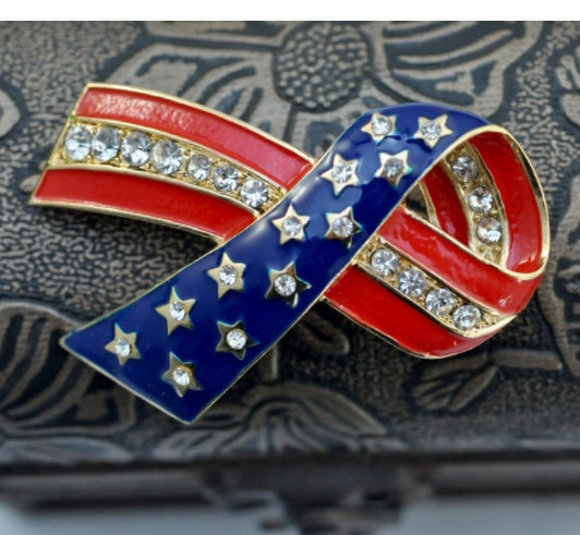 Broche goteante de la bandera nacional