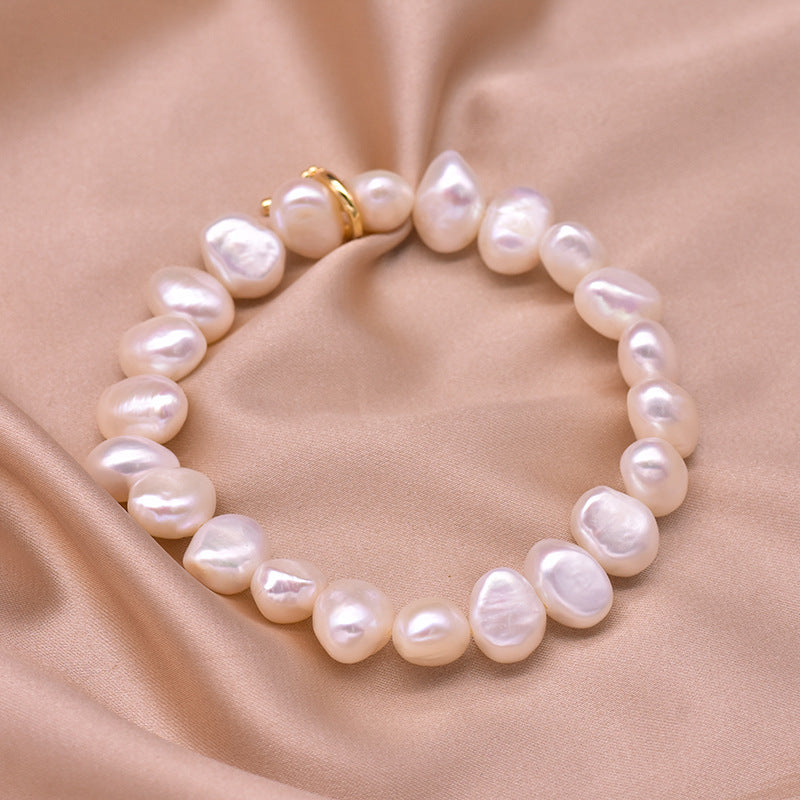 Pearl Bracelet Women's Design Sense Niche Turquoise