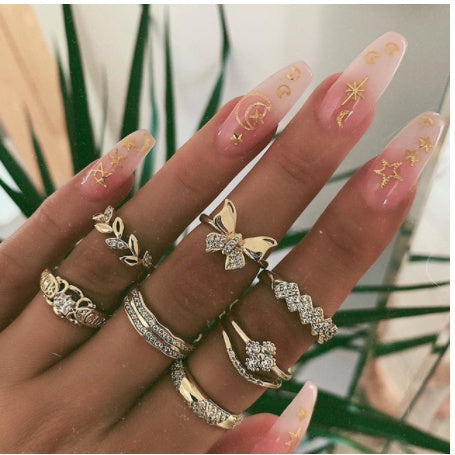 Diamantbesetzter Ring