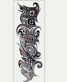 Pegatina de tatuaje impermeable para brazo completo