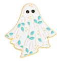 Lindo broche de fantasmas blancos de terror