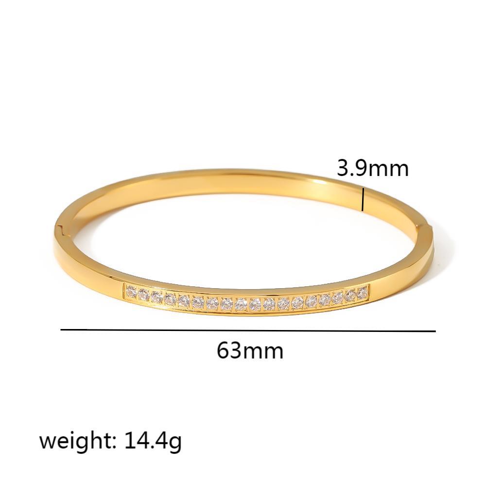 Pulsera de Acero Titanio Estilo Ins con Hebilla de Estrella de Seis Puntas