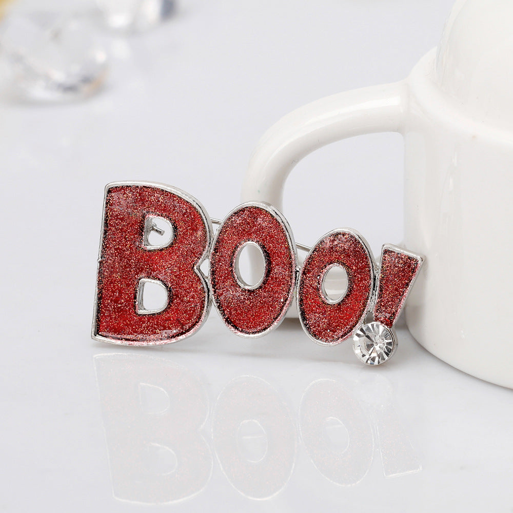 Accesorios creativos de broche de Halloween de moda europea y americana