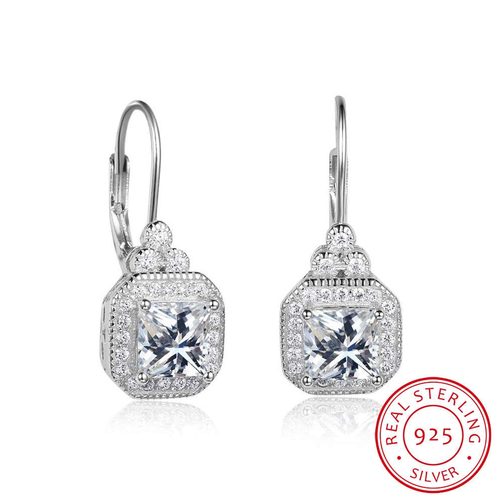 Ohrringe aus Sterlingsilber 925 mit Strass