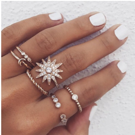Diamantbesetzter Ring