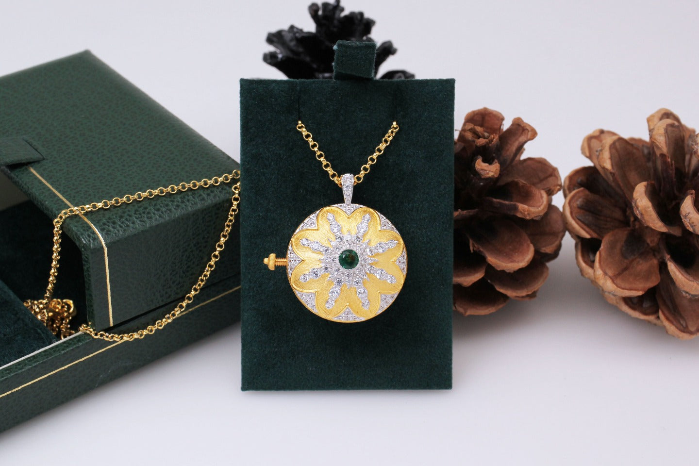 Luxury Custom 925 Silver Plated Photo Clip Necklace