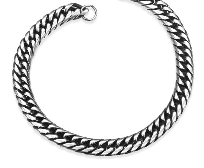 Brazalete de acero de titanio