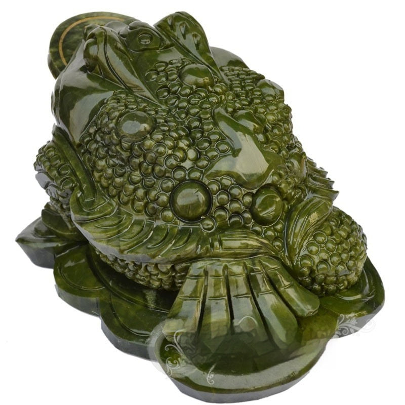 Südliche Jade Goldkröte Jadeschmuck