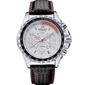Wholesale Original   1010 Leather Strap 3ATM Waterproof Quartz Luxury Business Mens Watches