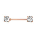 Fashion piercing jewelry breast nail