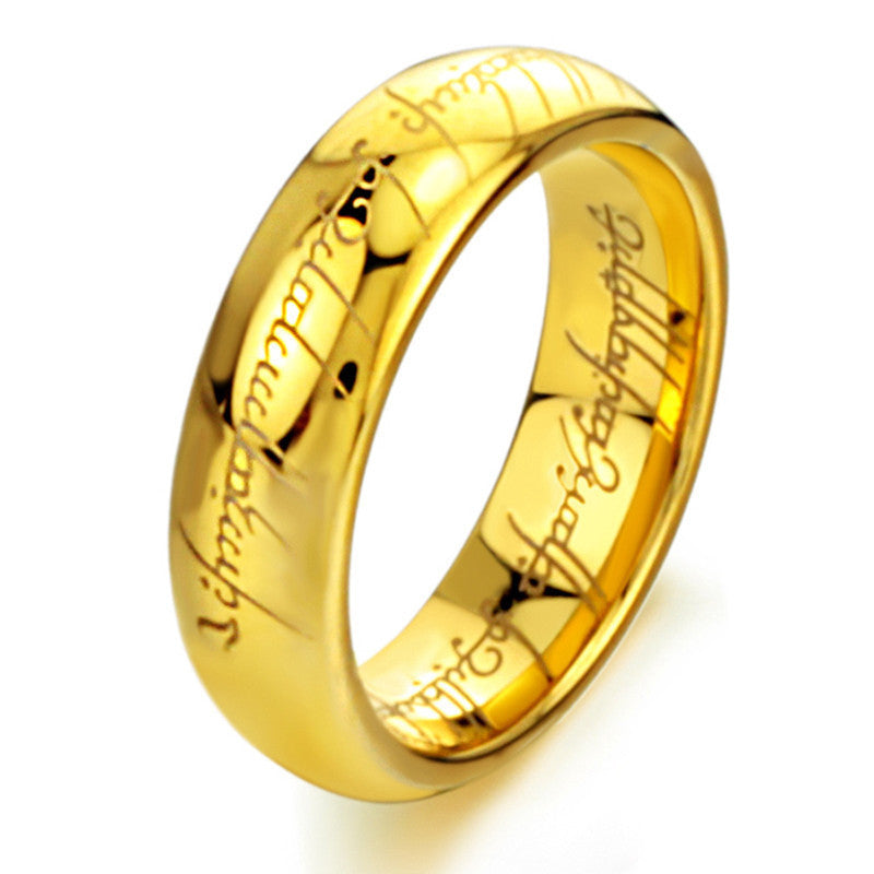 Titanstahlring Herrenring Ring