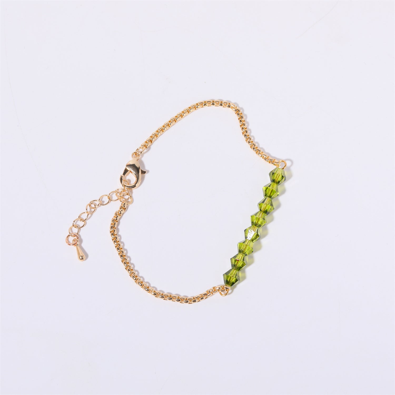 European And American Twelve Birthstone Beaded Bracelet Female Color 12 Birthstones