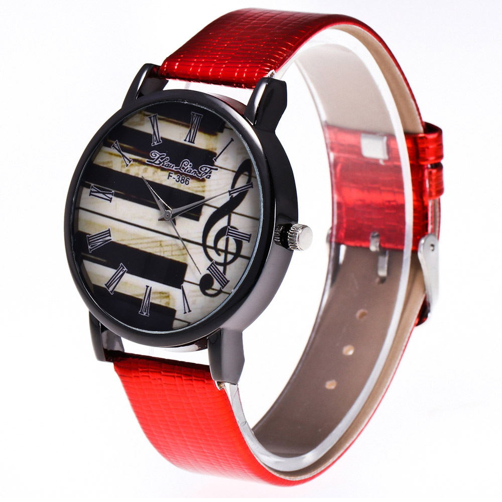 Neue Uhr Damen Mode Lederarmband