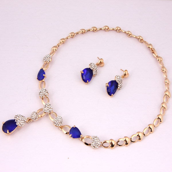 Schmuckset, Frauen-Kristall