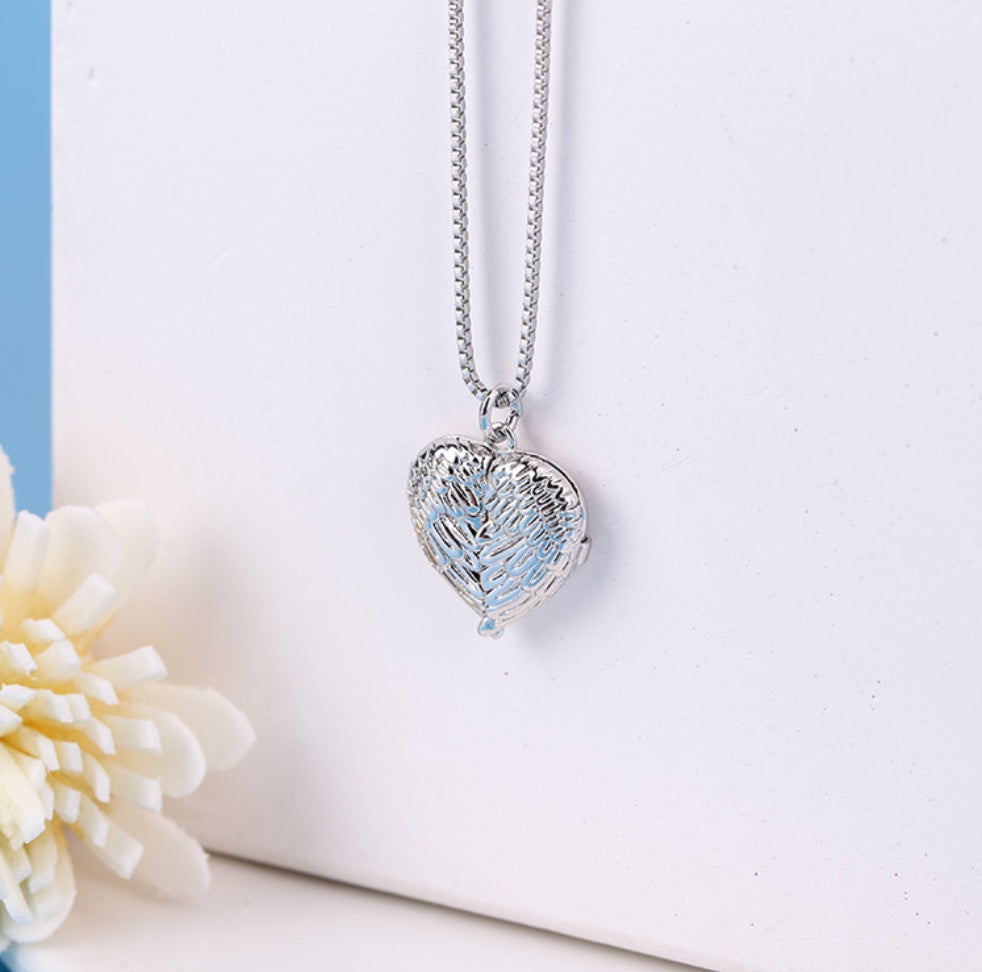 Collar de corazón personalizado