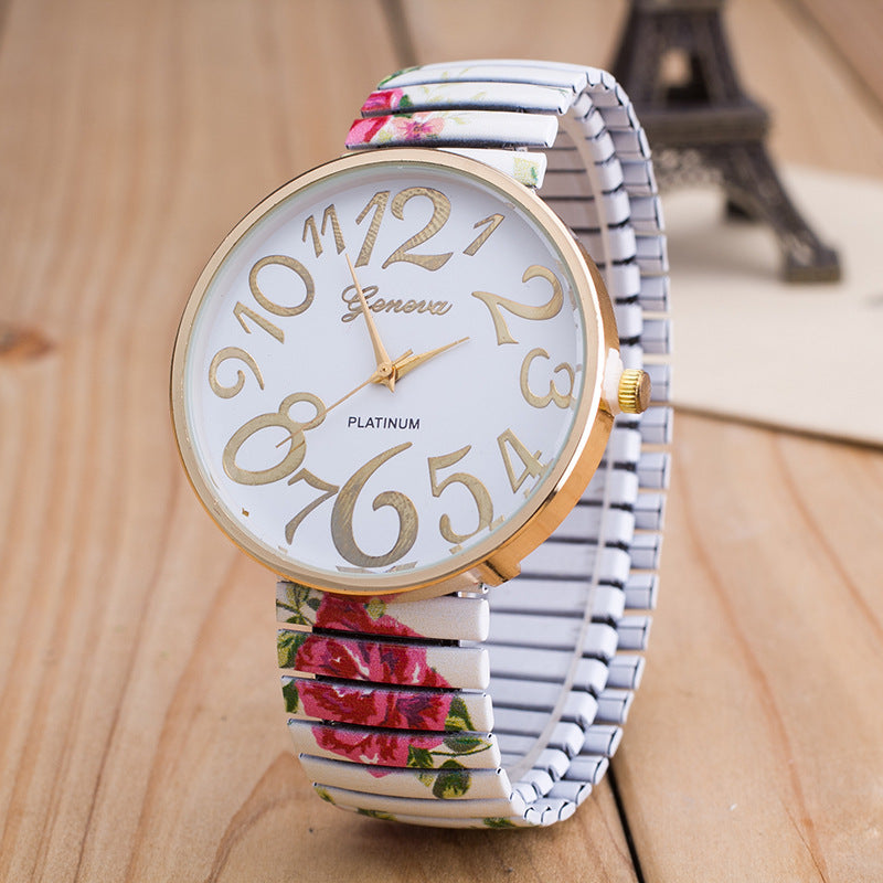 Banda elástica para relojes ornamentales de mujer